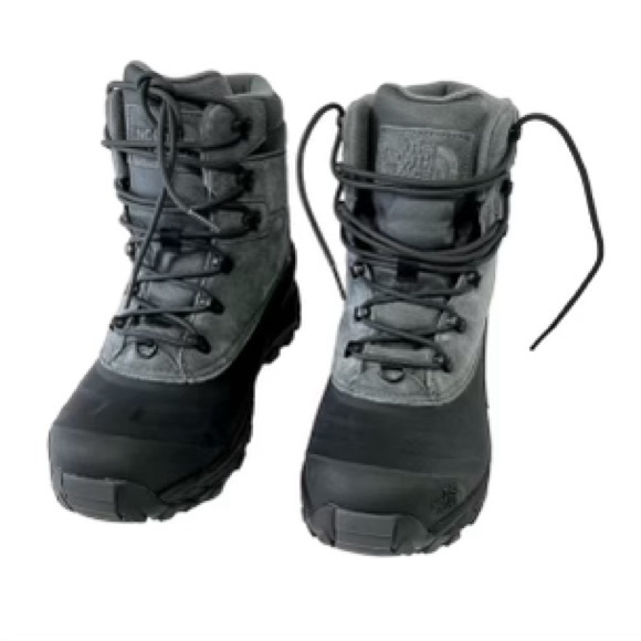 The North Face Boots Men’s Size 9 Chilkat IV Color ZINC GREY/TNF BLACK - Picture 2 of 6